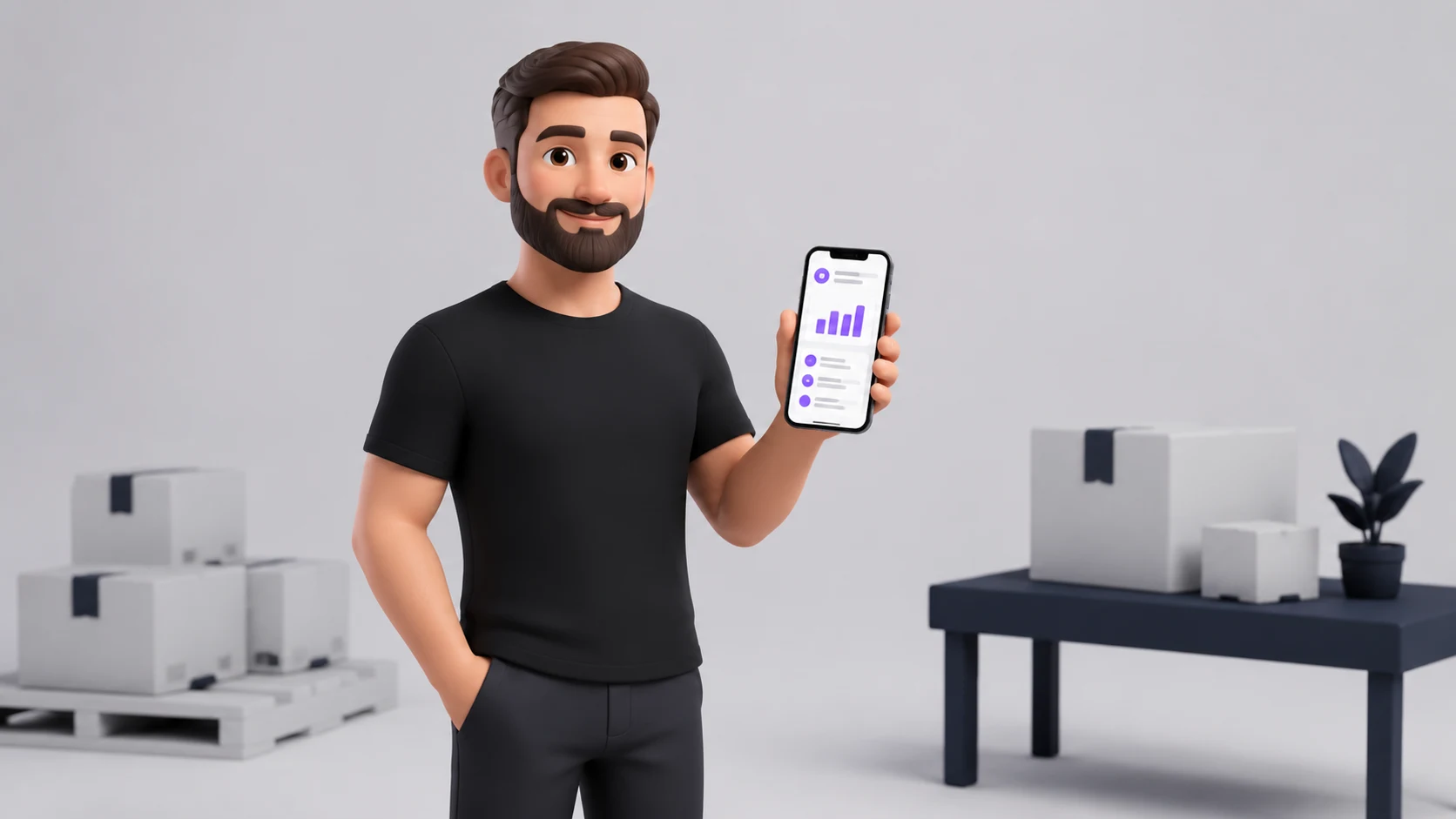 Apps para equipe e clientes